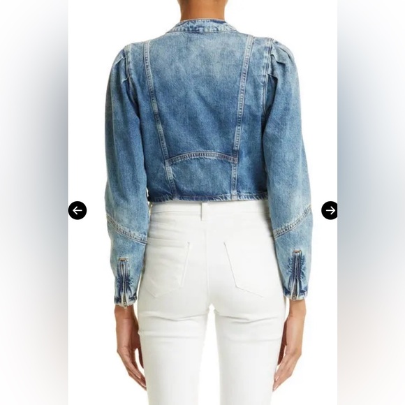 NWT- ba&sh Daisy Denim Jacket - Picture 2 of 13